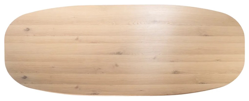 Eleonora Nola Eettafel Deens Ovaal Eiken Fineer 300 Cm - 300 X 110cm.