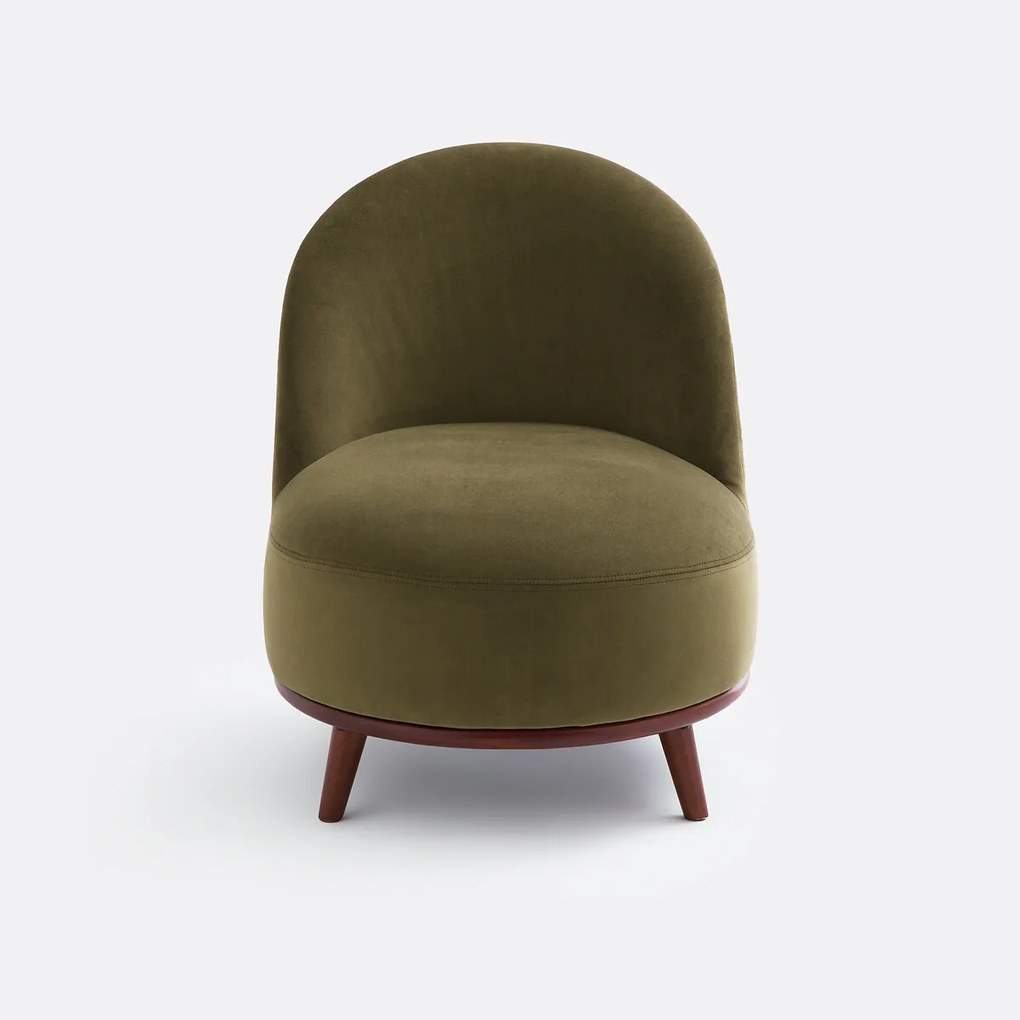 Velours loungefauteuil Luly