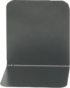 Boekensteun 130x140x140mm metaal 2 stuks in doos zwart