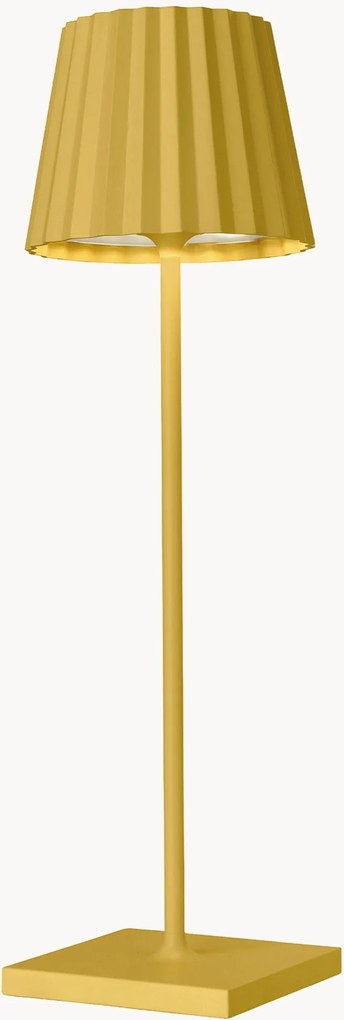 Draagbare outdoor LED-tafellamp Troll RC, dimbaar