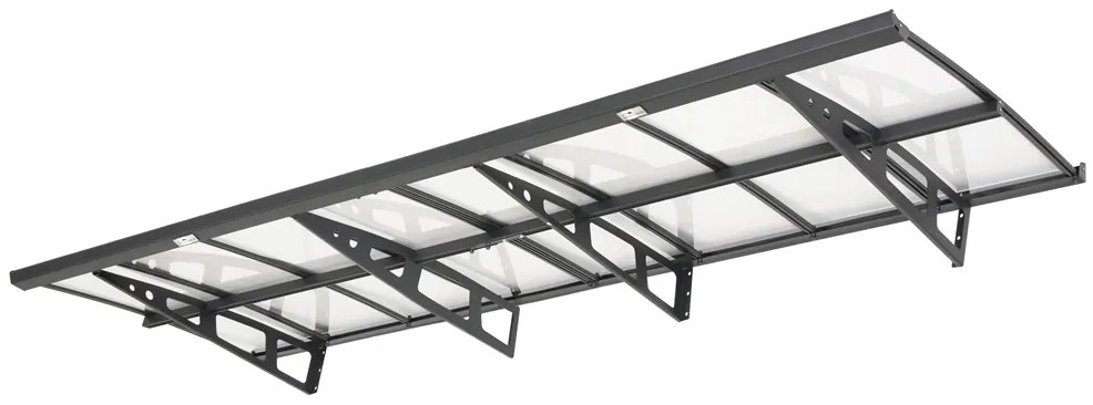 Deurluifel Kassel 100 x 300 cm CoverTech antraciet