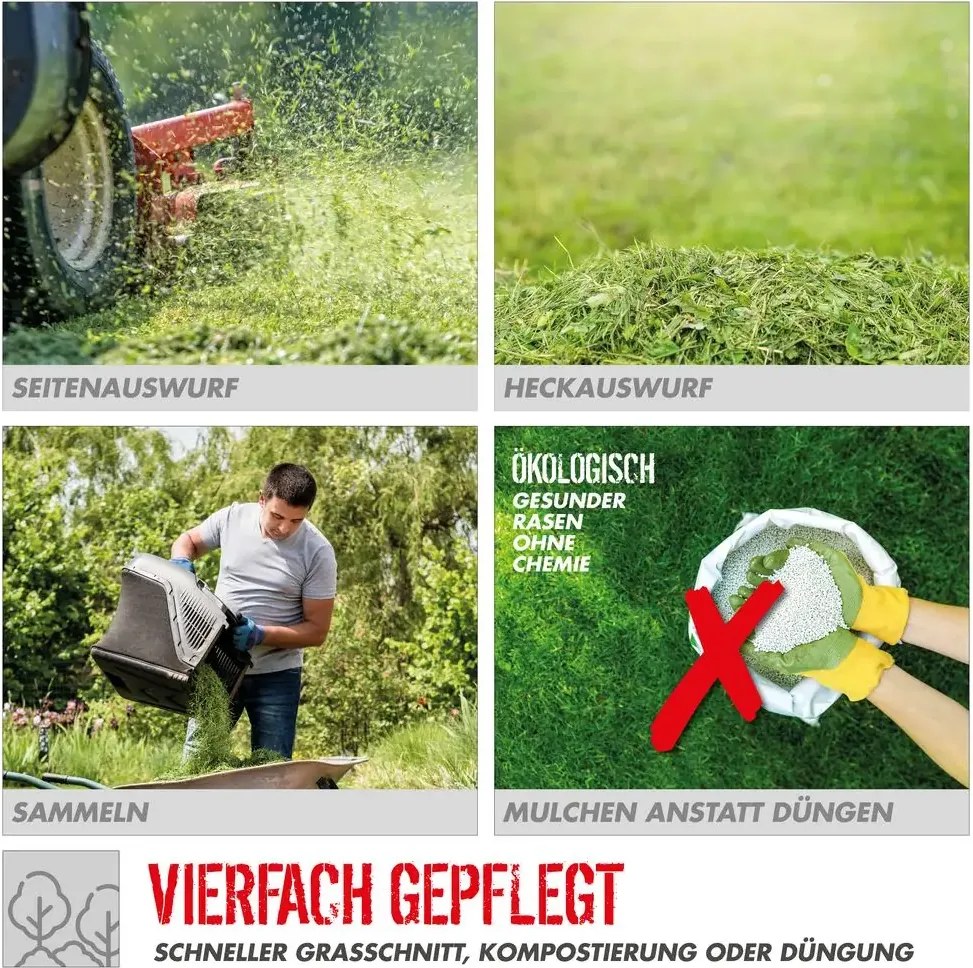 Güde Benzine Grasmaaier 464.3 R Big Wheeler