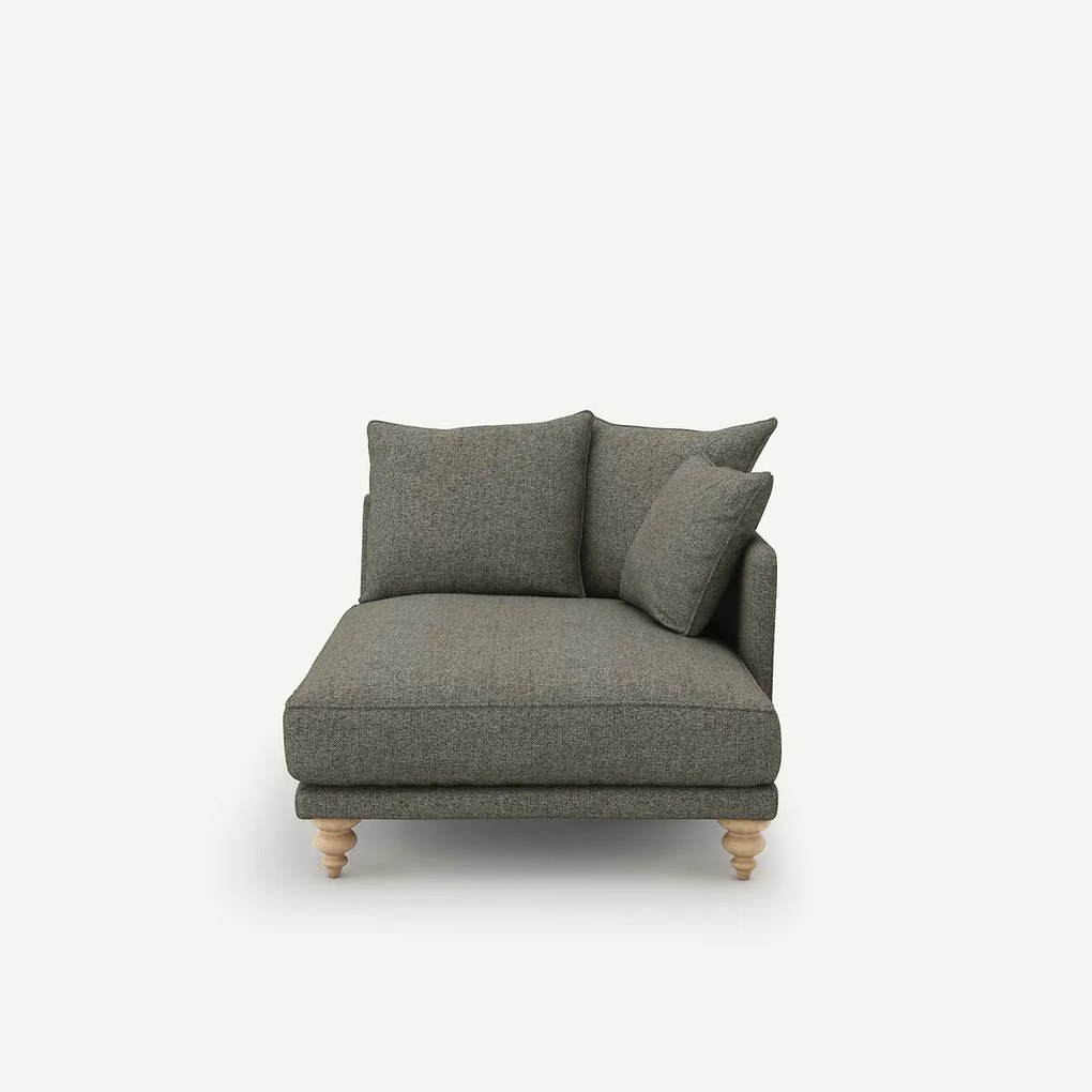 Tweed longchair, Lazare
