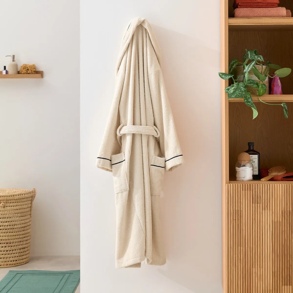 Badjas voor volwassenen van gekamd katoen 400 g/m², Victor