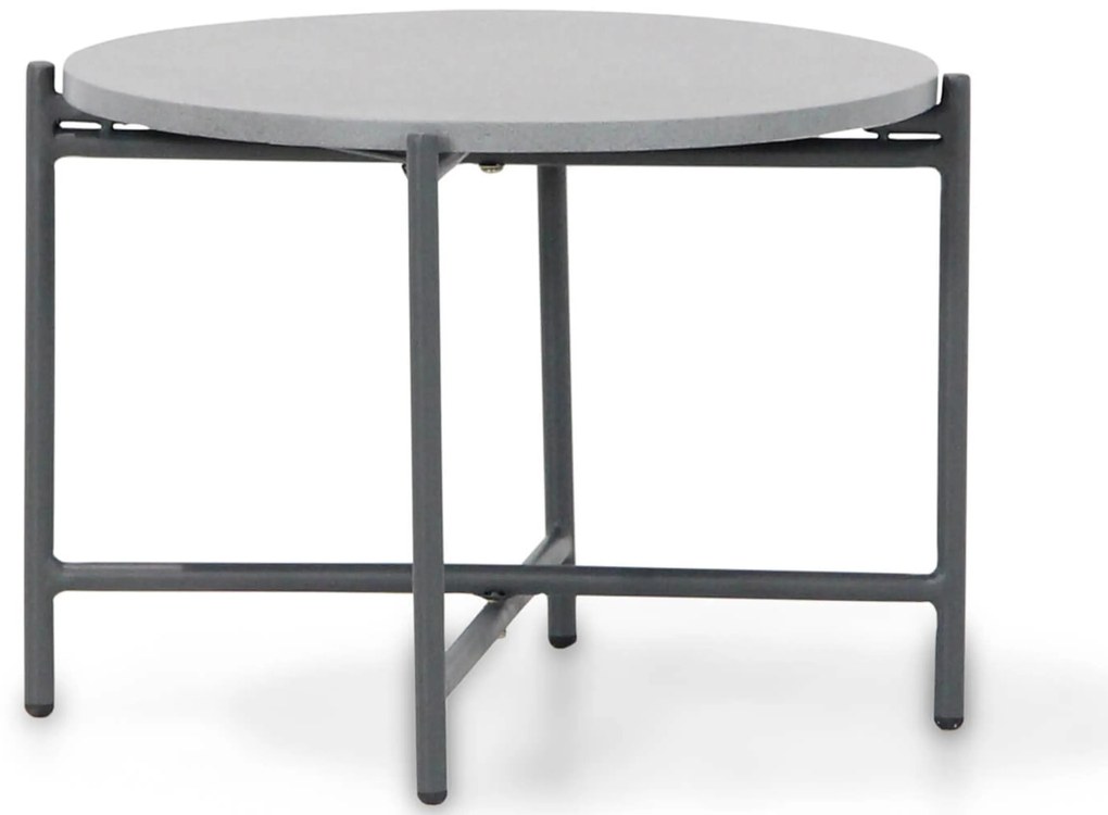 Hoek loungeset 5 personen Aluminium/polywood Grijs  Domani Furniture La Festa