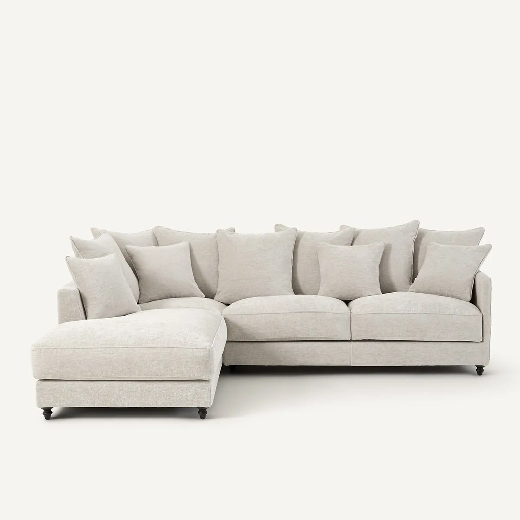 Hoekslaapbank van gerecycled polyester, Lazare