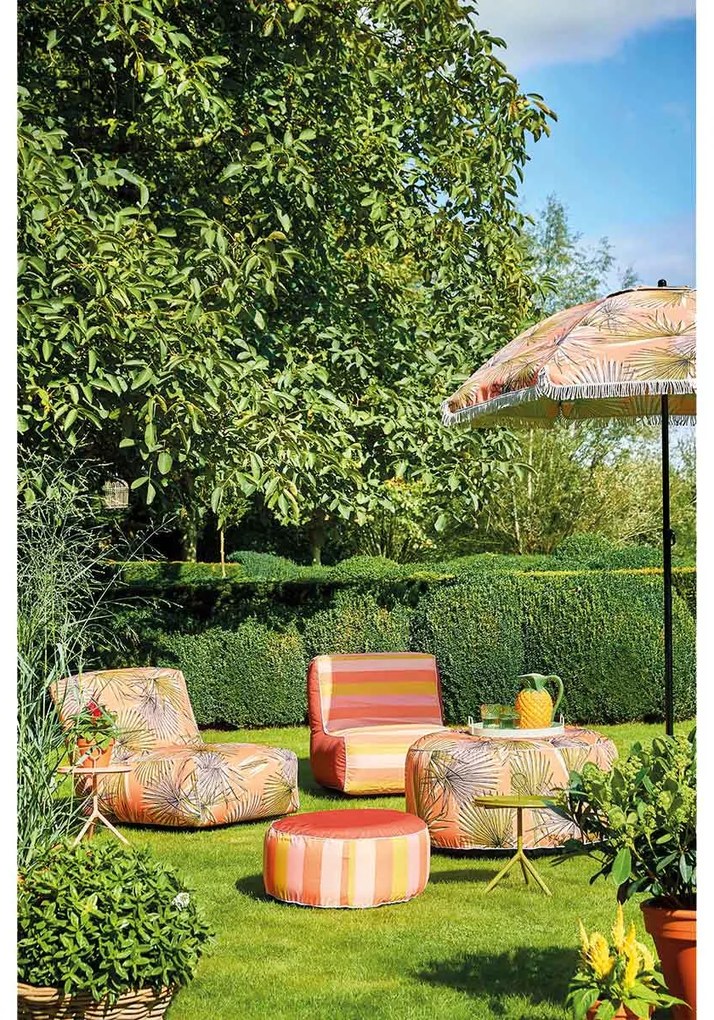 Mood collection parasol Palm leaves oranje - Ø220 cm