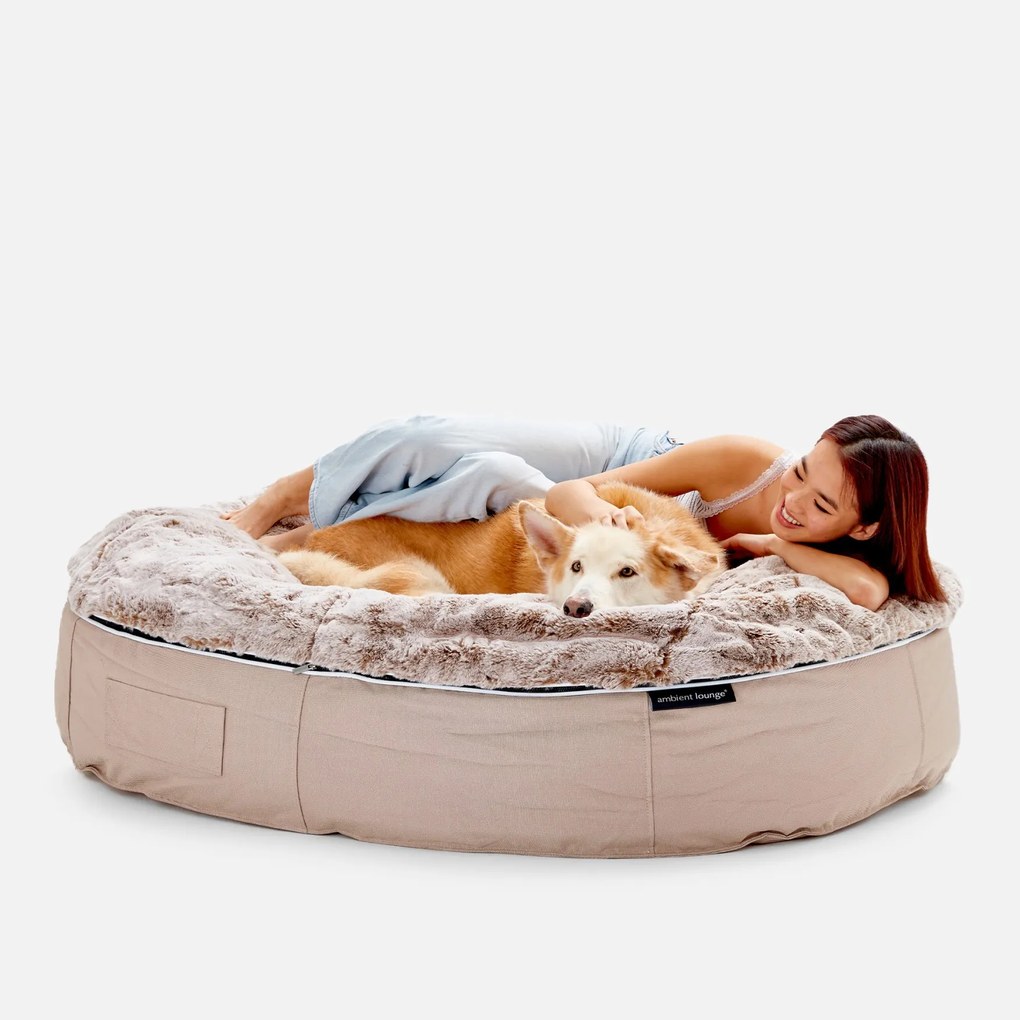 Hondenbed Indoor/Outdoor Cappuccino - XXL