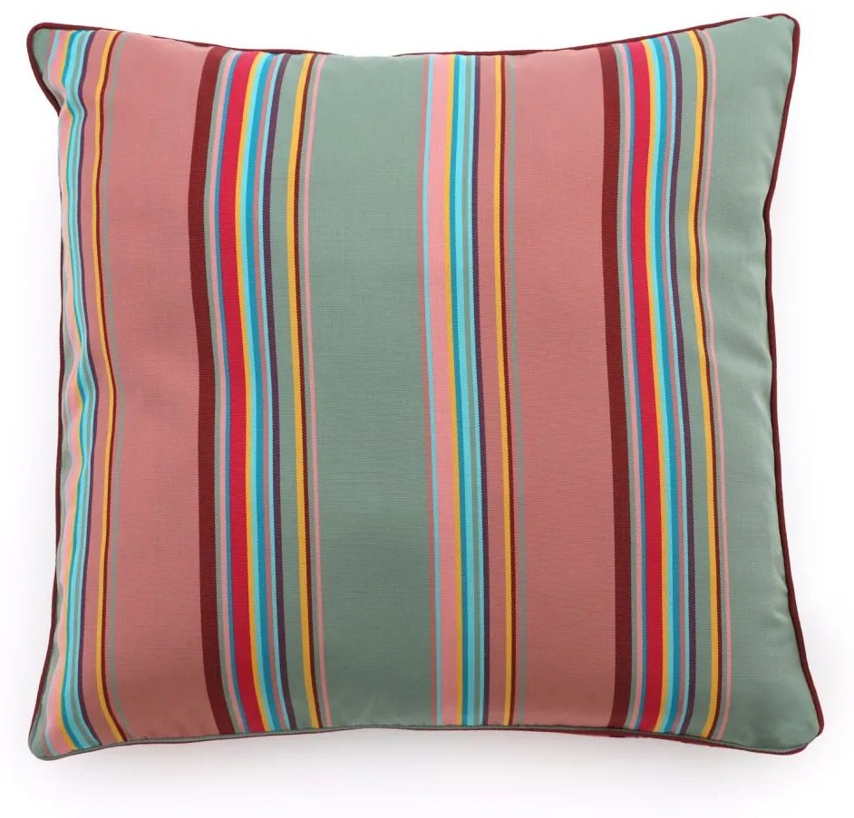 Sierkussen Tuin | Groen-Oranje-Rood  | Dralon | Kees Smit  | 50x50cm | Kees Smit Tuinmeubelen