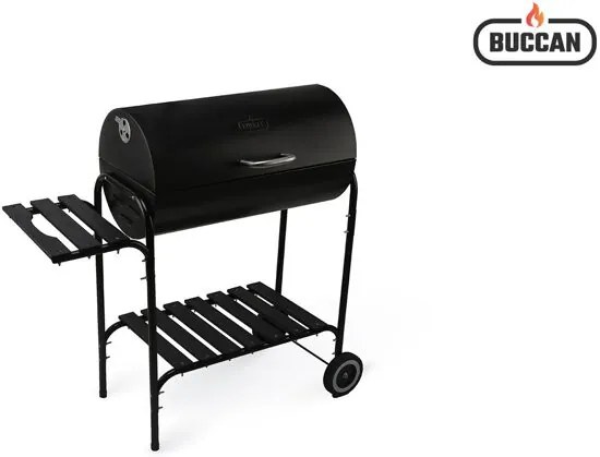 BBQ - Albany Single Barrel Barbecue - Enkele Smoker â€“ Zwart