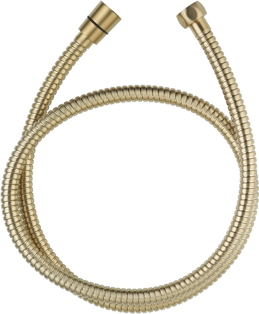 Ben doucheslang metaal 125cm geborsteld messing pvd