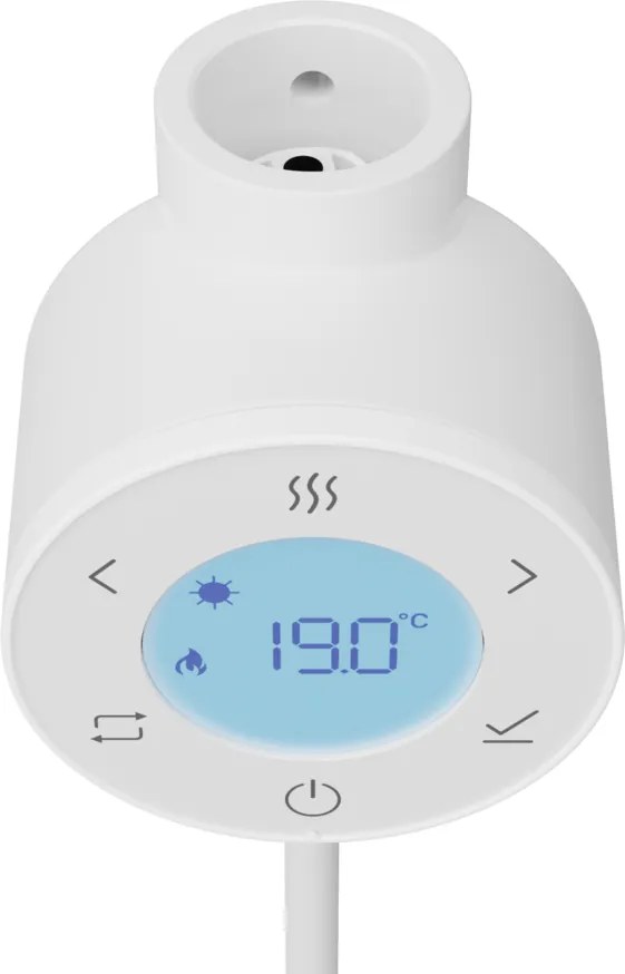 Plieger Nexus Cerchio thermostaat wit