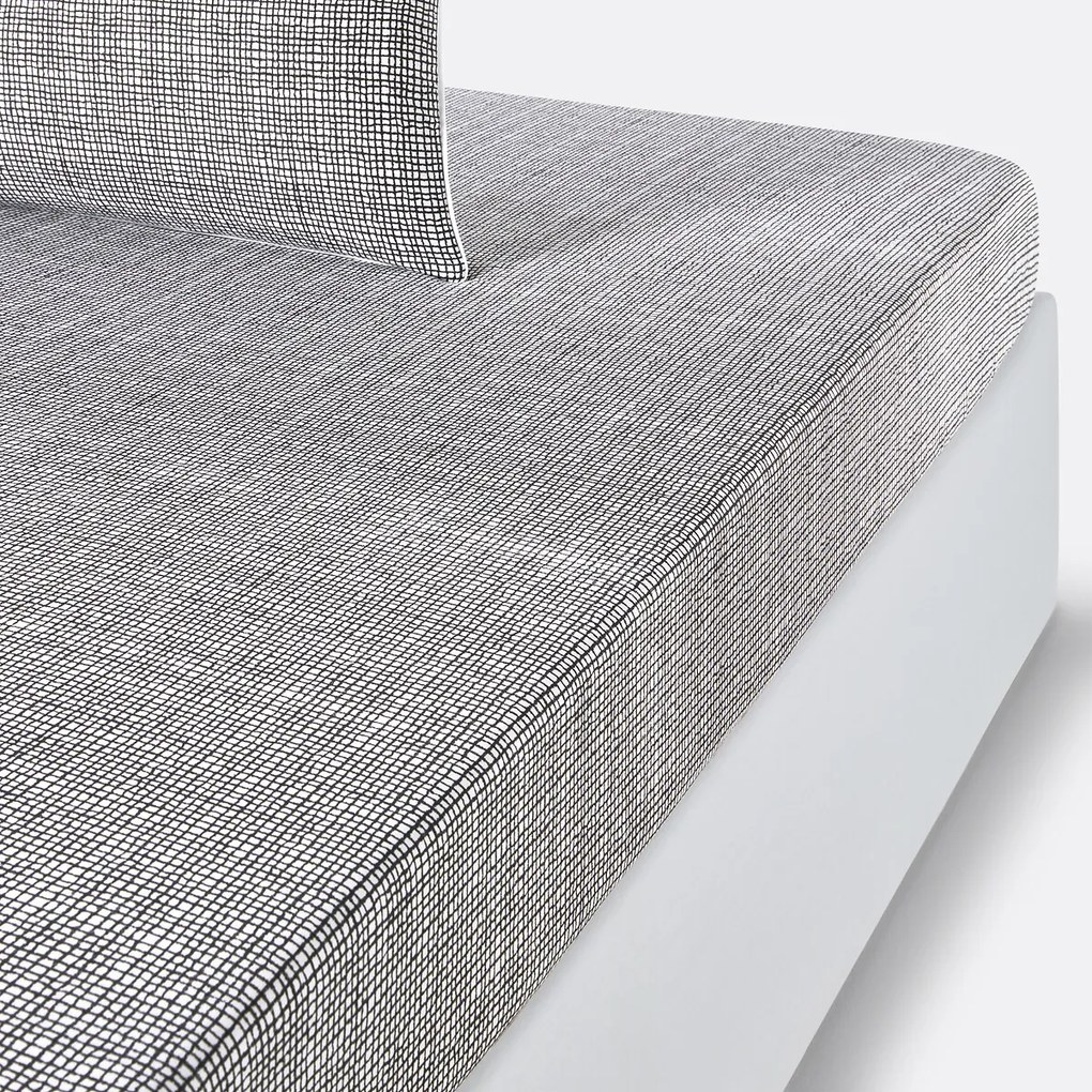 Hoeslaken in zuiver katoen, Jinties