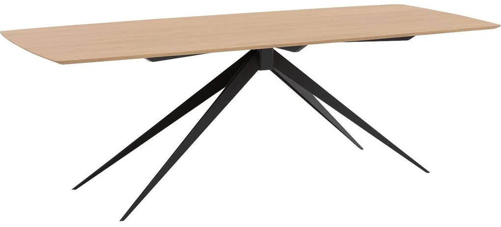 Goossens Excellent Eettafel Uniek, Semi rechthoekig 240 x 100 cm