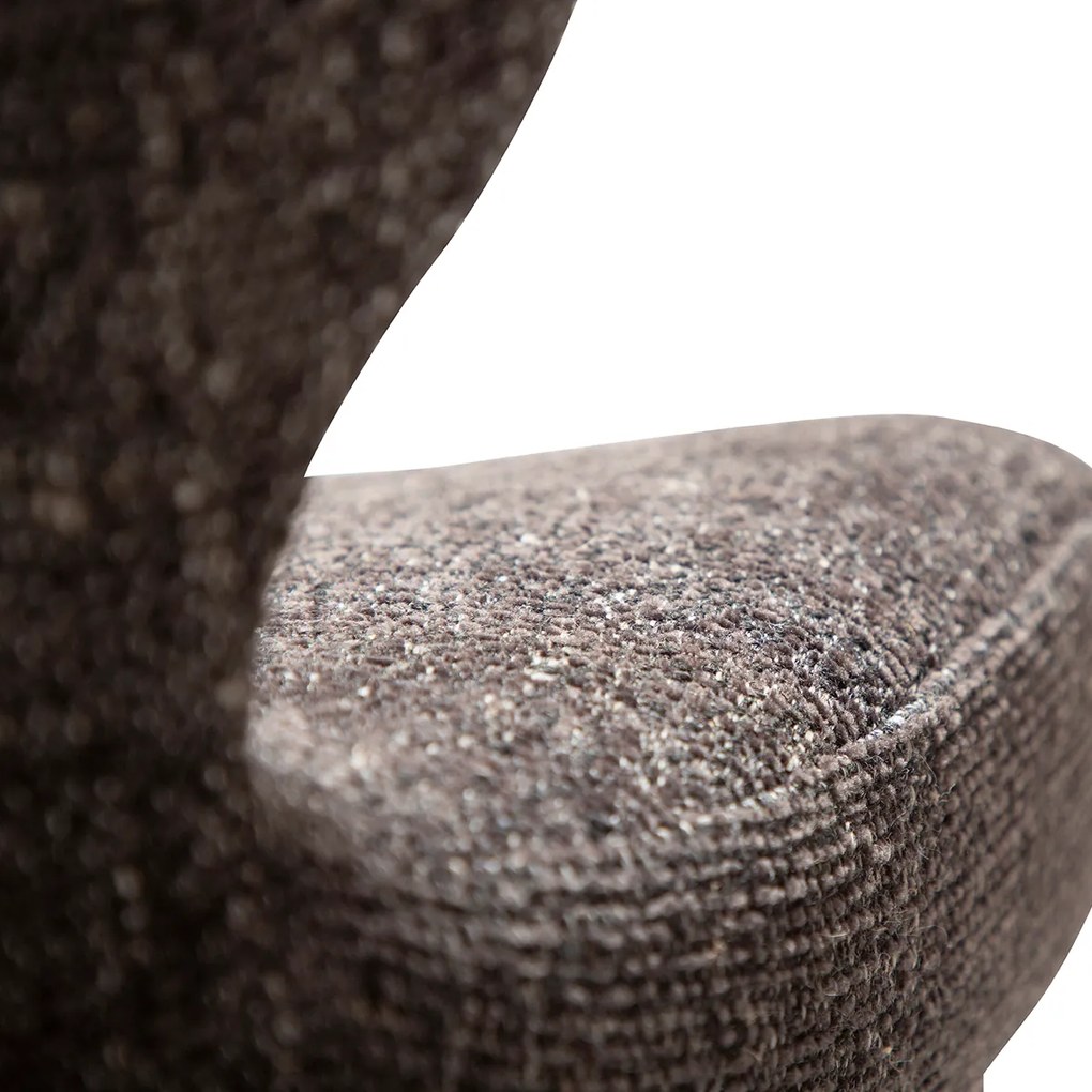 Dan-Form Glory Luxe Barstoel Zwart Boucle