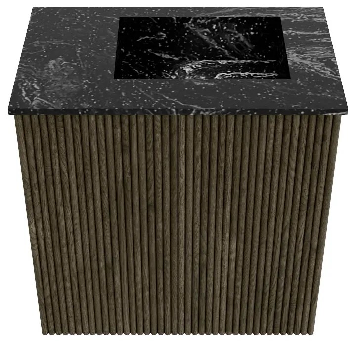 Mondiaz Joya DLux 40cm toiletmeubel shadow met wastafel faye rechts zonder kraangat lava