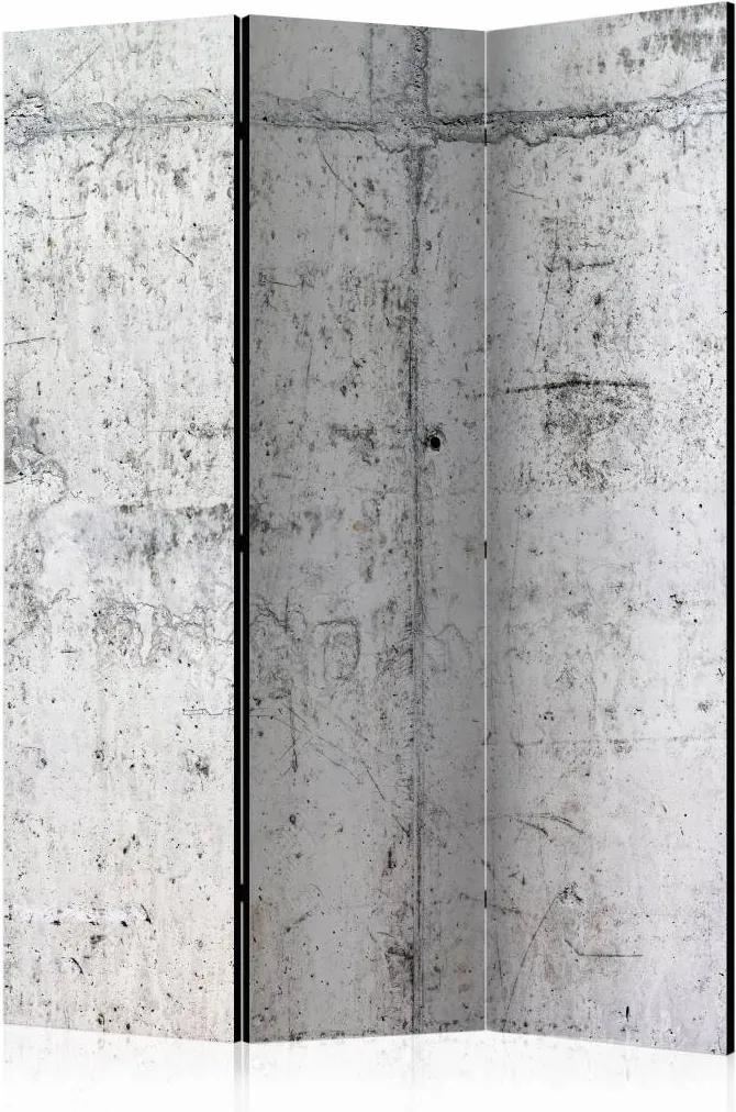 Vouwscherm - Betonnen muur 135x172cm