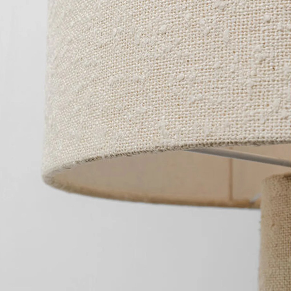 Vloerlamp Beige Boucle 190 Cm