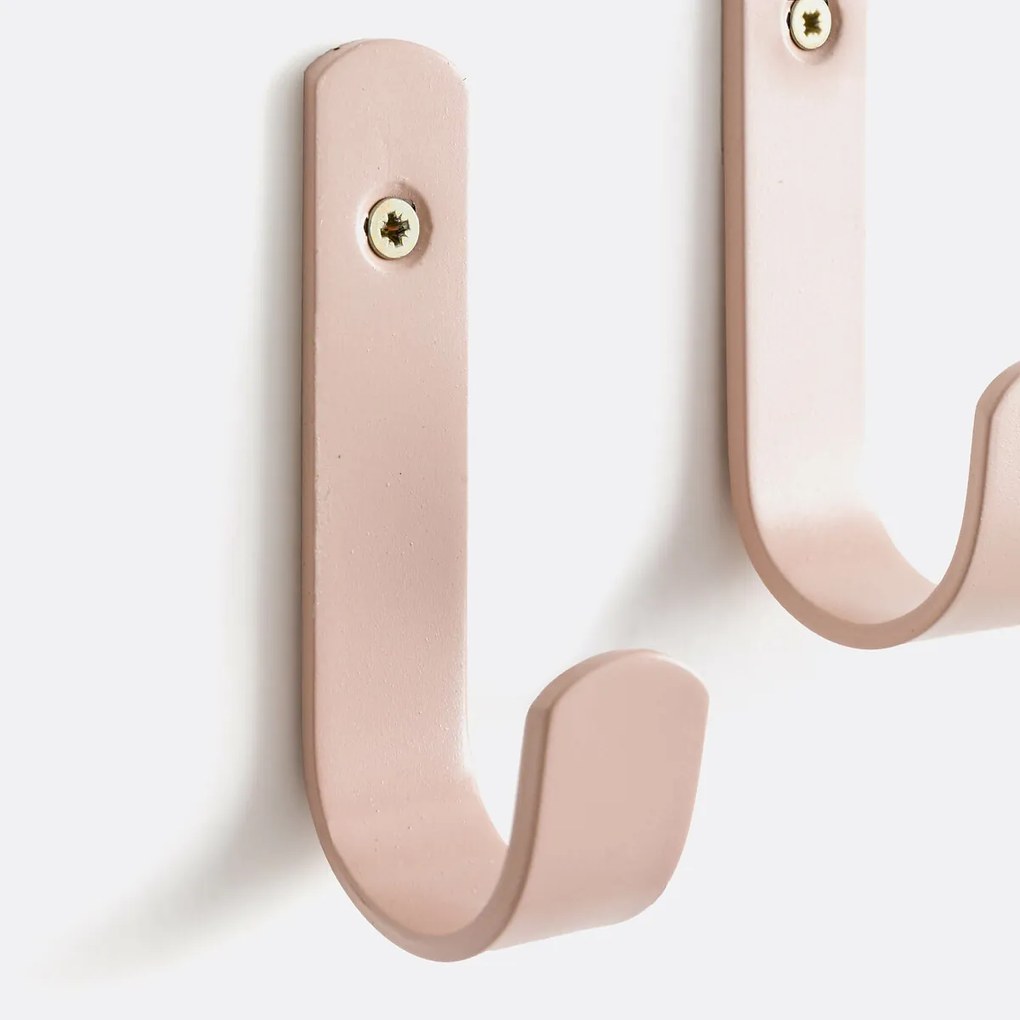 Set van 2 metalen kapstokken , Hiba