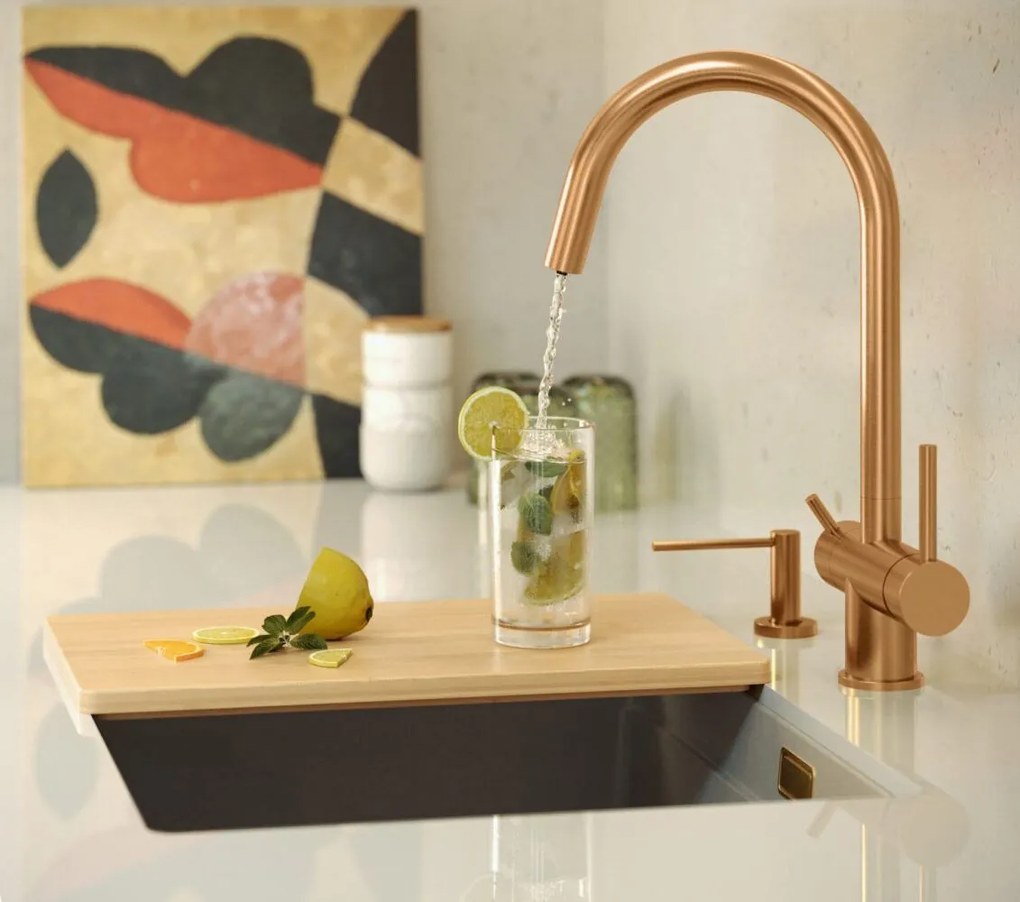 Keukenmengkraan REA Caren Copper