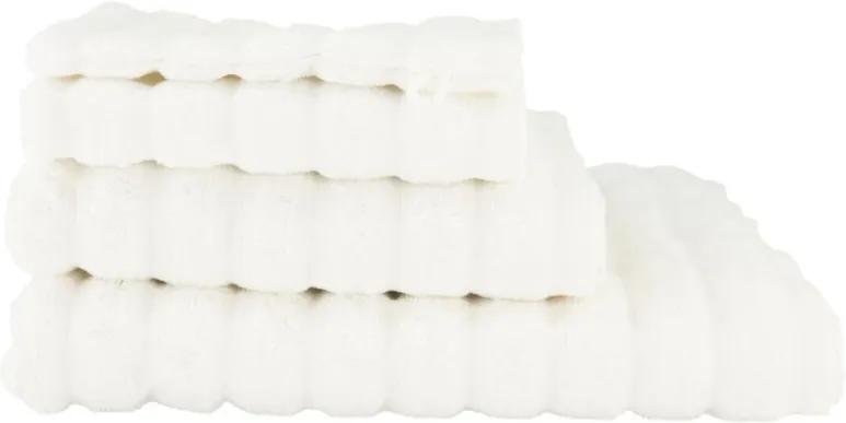 Handdoeken - Hotel Extra Zwaar - Structuur Wit (wit)