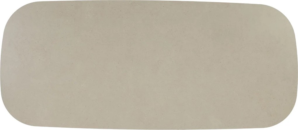 Taste by 4 Seasons Bosco low dining tuintafel met keramisch blad Oyster 240 x 105 cm Tuintafel   beige weerbestendig
