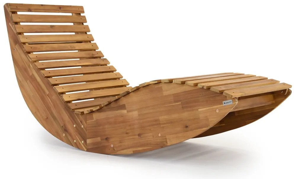 Kanpur Garden Point modern acaciahouten tuinbed