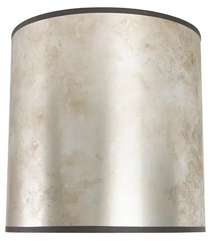 Lampenkap zilver 25/25/25 cilinder / rond