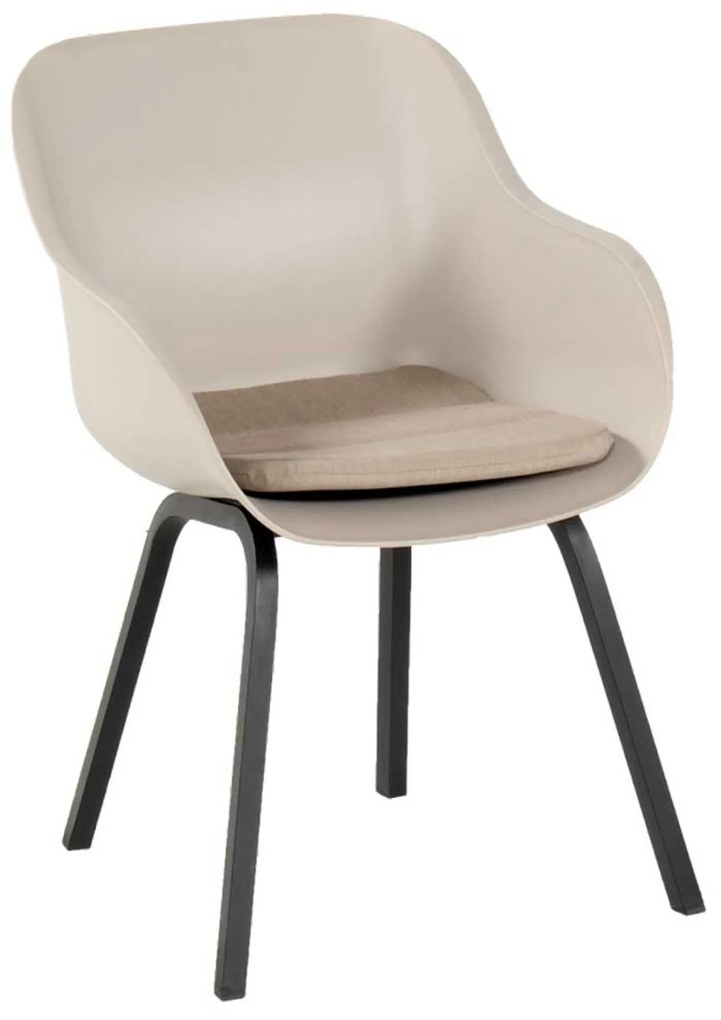 Tuinstoel Aluminium Taupe-naturel-bruin Hartman Le Soleil
