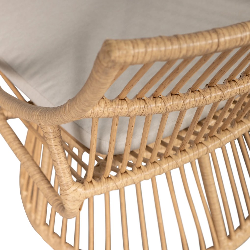 Exotan Alatna - Fauteuil - Wicker - Naturel - Exotan