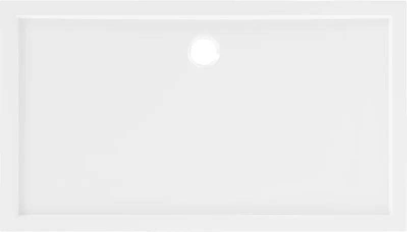 Mexen Flow rechthoekige douchebak slim 160 x 100 cm, wit glans - 46R101016