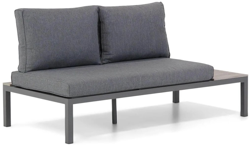 Hoek loungeset 5 personen Aluminium/polywood Grijs  Domani Furniture La Festa