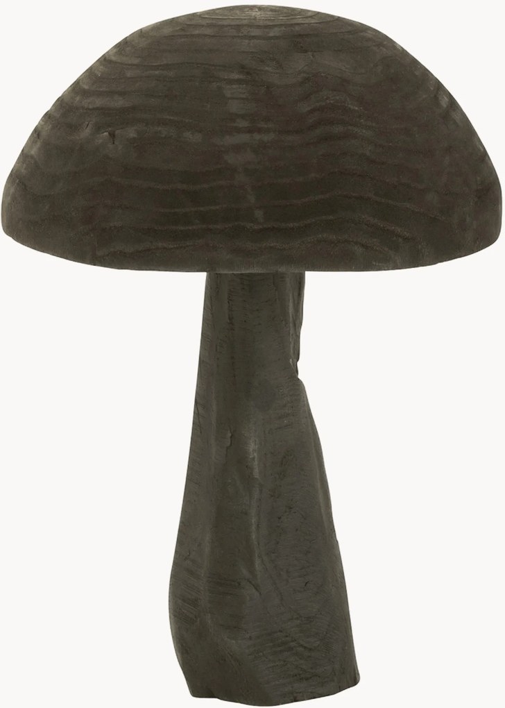 Decoratief object Pilz van hout