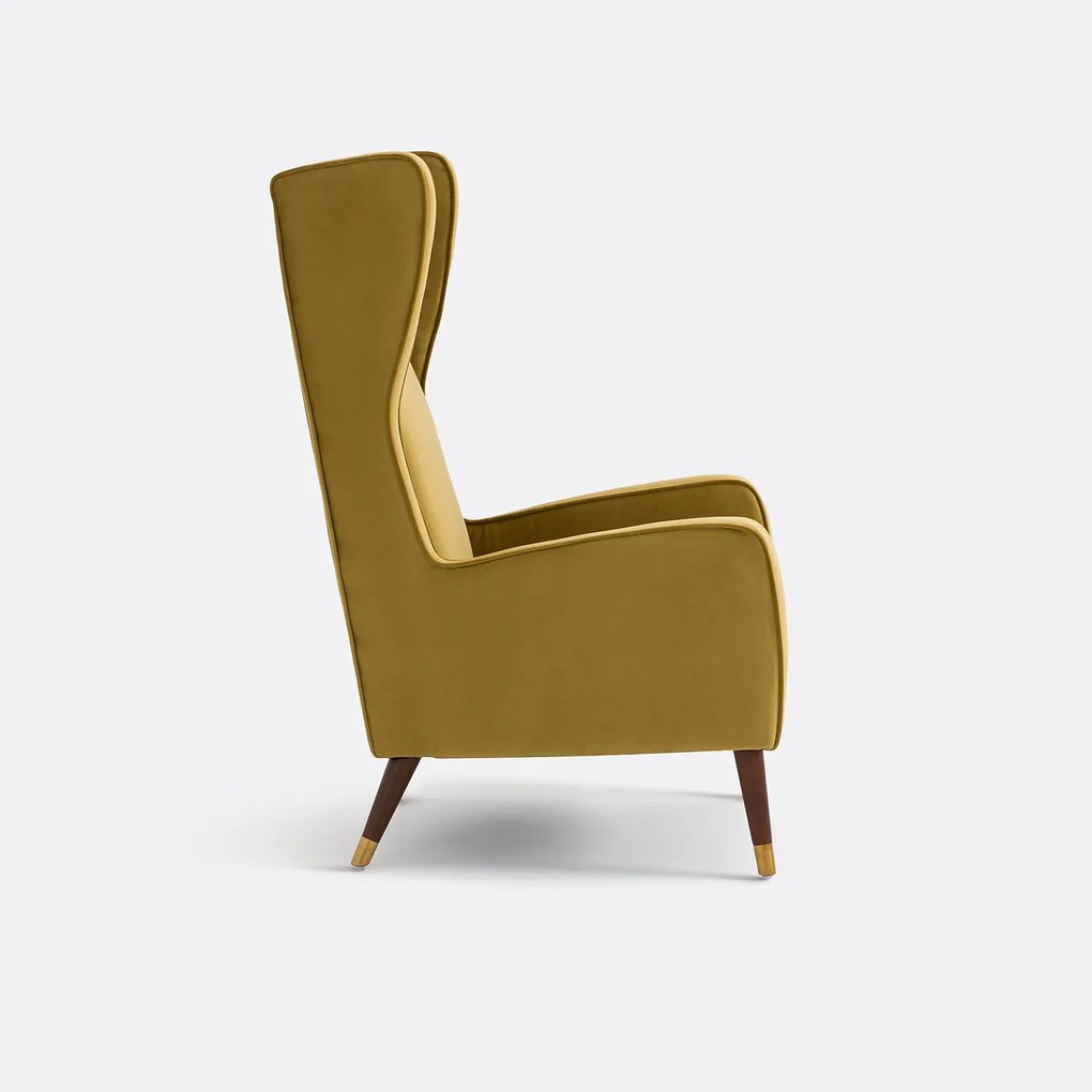 Fauteuil XXL in fluweel, (Y)