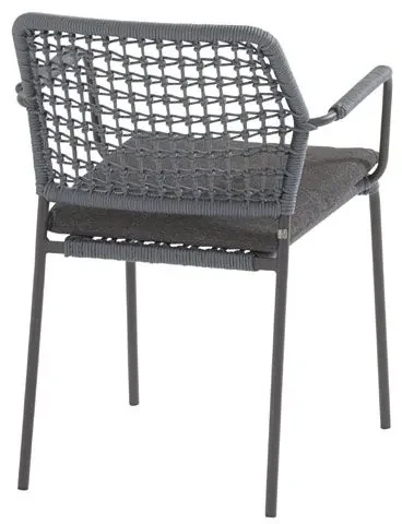 Taste by 4 Seasons Barista tuinset blauw met Basso tuintafel met teak blad 240 x 100 cm * Sale * Tuinset houtkleur weerbestendig