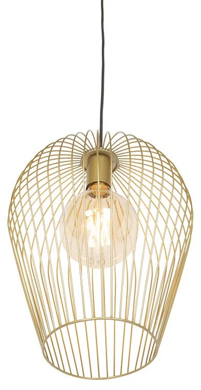 Design hanglamp goud - Wire Ario