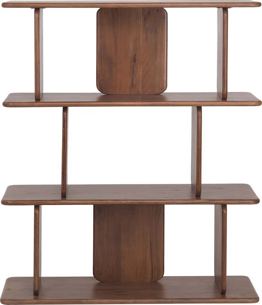 Open Wandkast Bruin - 120x45x140cm.