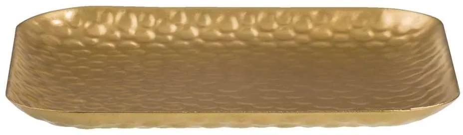Dienblad Bach - goudkleur - 22x22 cm - Leen Bakker