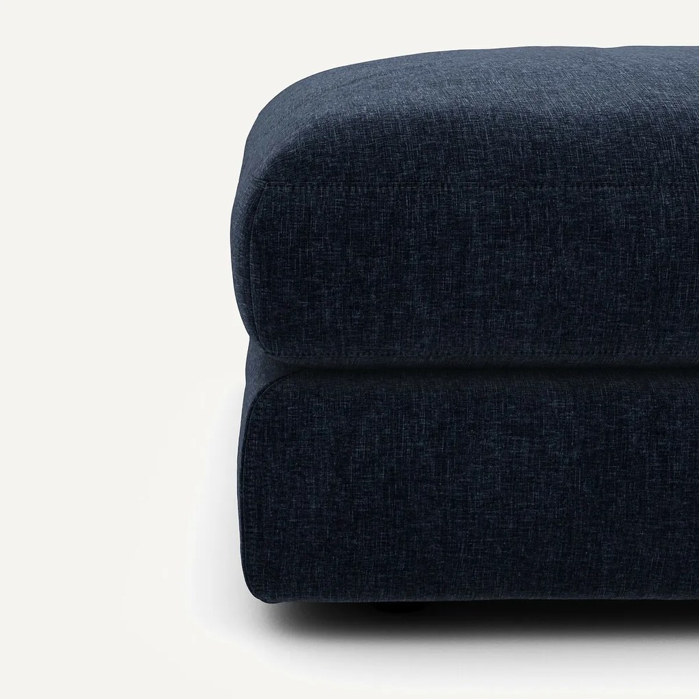 Fluwelen chenille voetenbank, Skander