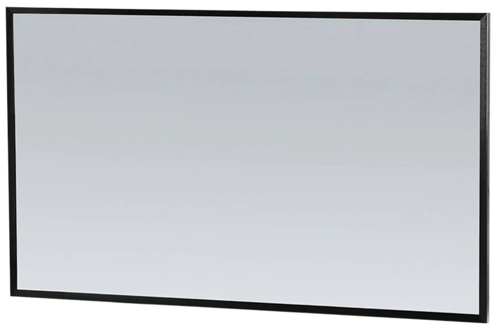 Spiegel Sanitop Silhouette 120x70x2.5 cm Aluminium Zwart