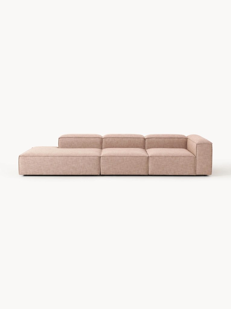 Modulaire chaise longue Lennon van linnenmix, XL