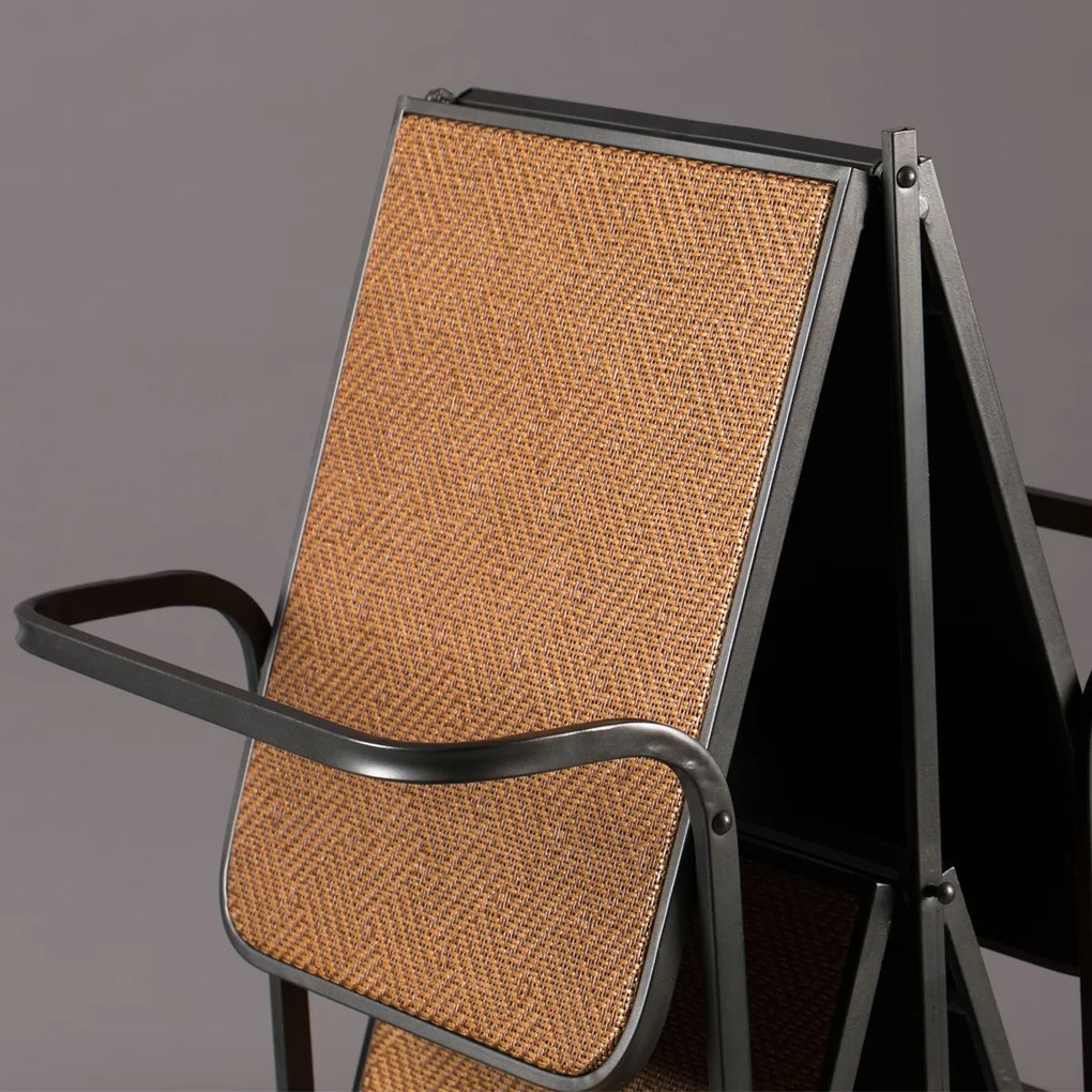 Dutchbone Sierra Inklapbare Stellingkast Laag - 35x36.5x109cm.