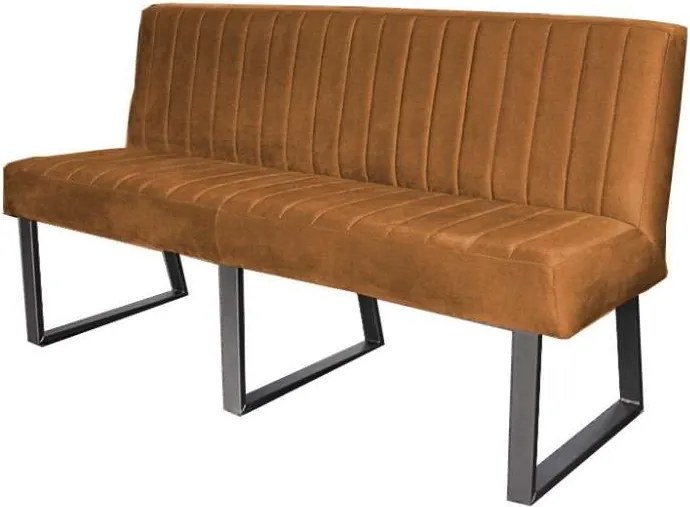 Eetkamerbank - Hengelo - stof Element bruin 07 - 220 cm