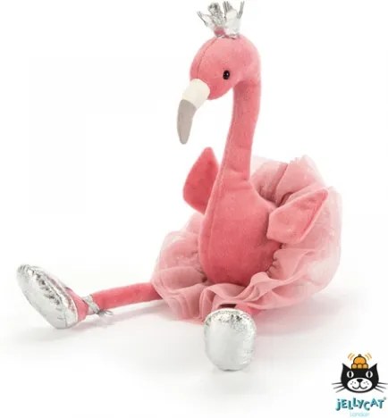 Knuffel Fancy flamingo
