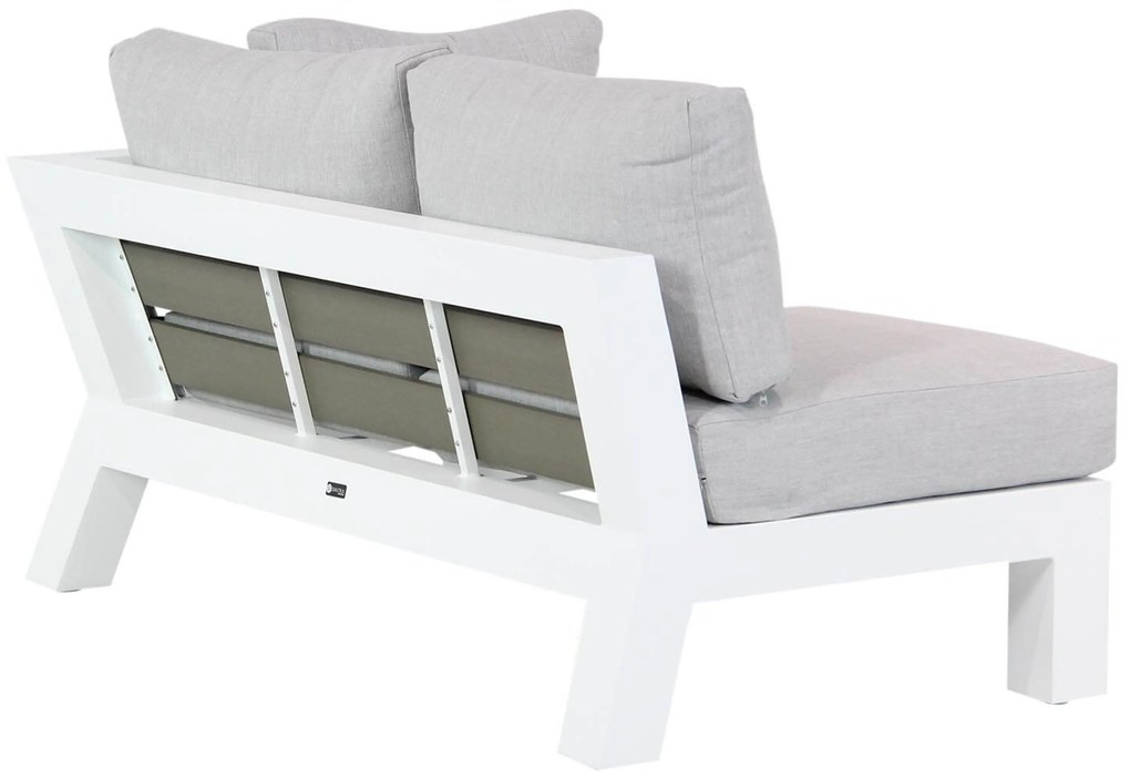 Loungeset tuin 6 personen Aluminium Wit Santika Furniture Santika Yovita
