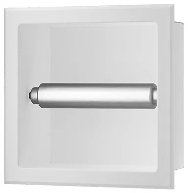 Xellanz Rocko toiletrolhouder zonder klep inbouw mat wit 33.2112