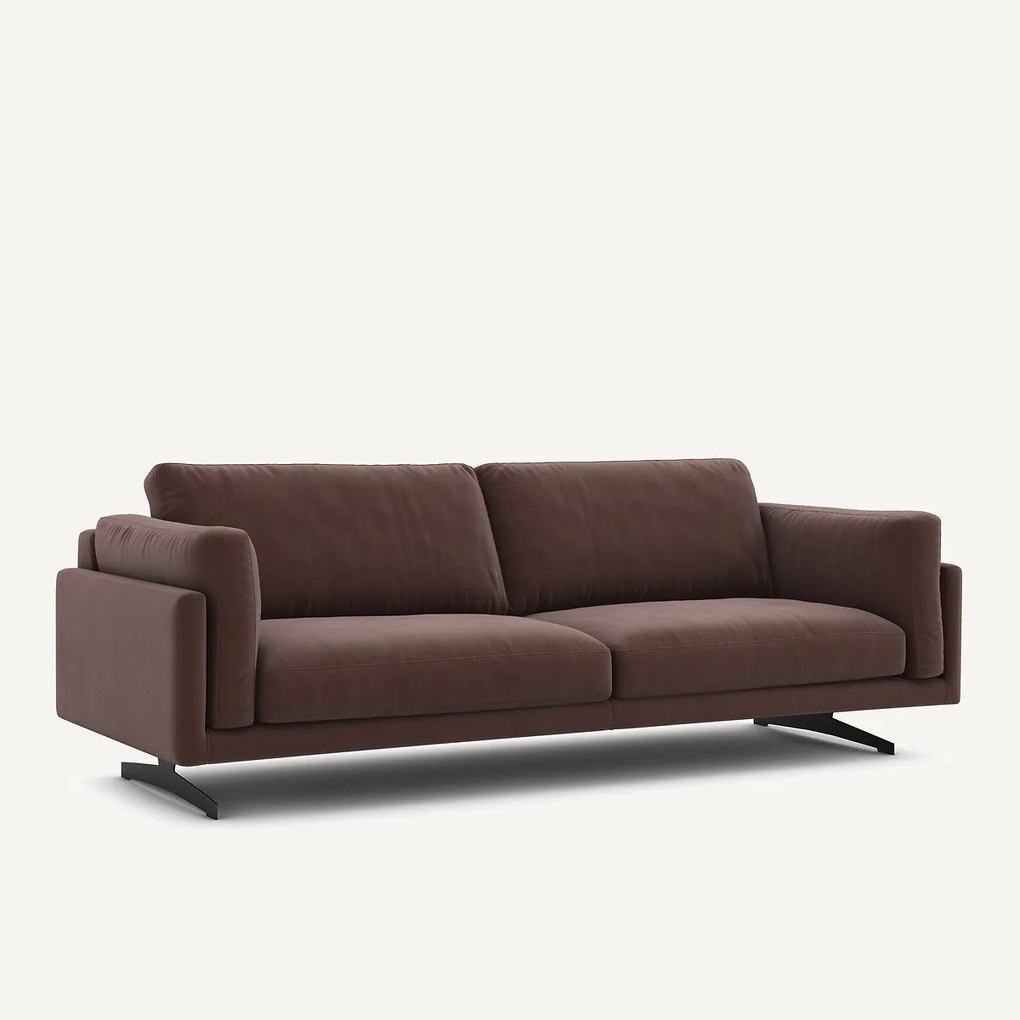 Bank in linnen fluweel, César