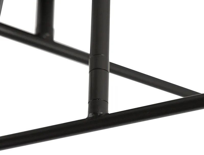 Smart plafondlamp met dimmer zwart met goud 6-lichts incl. Wifi G95 - Sydney Industriele / Industrie / Industrial E27 rond Binnenverlichting Lamp