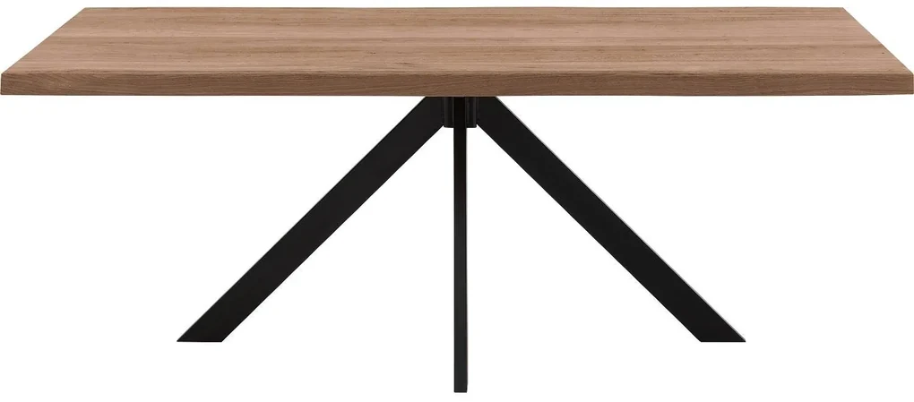 Goossens Eettafel Blade, Boomstamblad 200 x 100 cm 5 cm dik