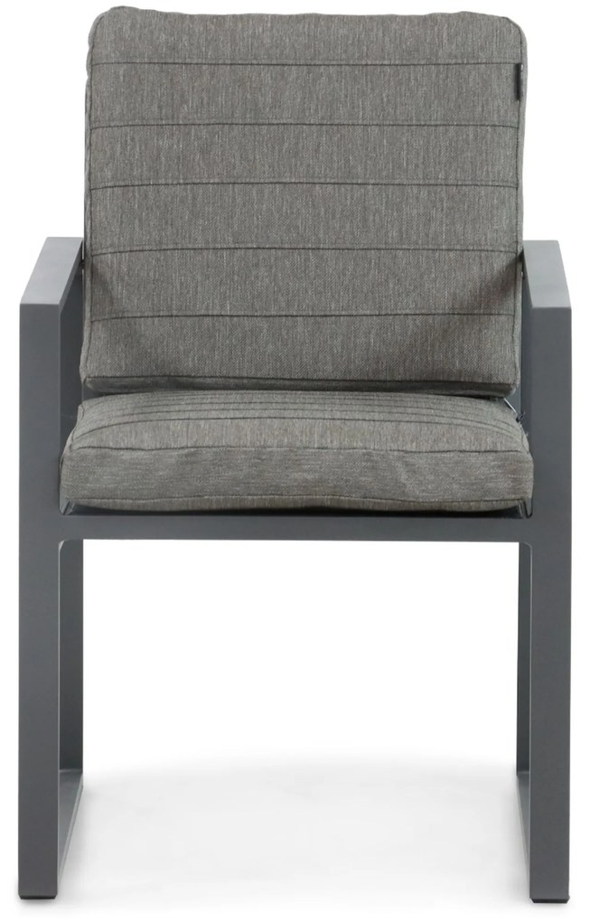 Tuinstoel Aluminium Grijs-antraciet Lifestyle Garden Furniture Nuno